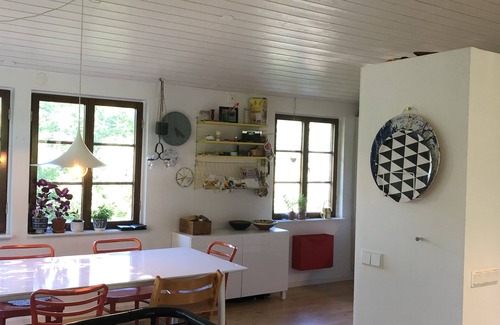 Nacka Municipality Villa | Serene Villa by the Lake with Ocean Views and Pet-Friendly Perks