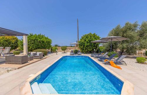 Latchi Villa | Discover Villa Orange Tree: Family-Friendly with Pool Access