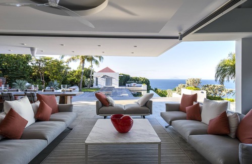 Anse du Gouverneur Villa | Ocean View Villa Palm Springs with Private Pool in Gouverneur