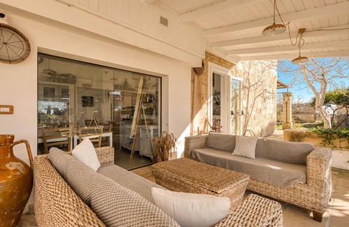 Salve Villa | Villa 'Palmira Immersa Nella Natura' with Sea View, Private Pool and Wi-Fi