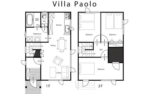 Furano House | Villa Paolo: Family-Friendly Retreat with Hot Tub & Breakfast