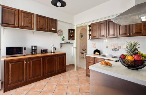 Roda Villa | Relax at Villa Paradiso with Pool and Family Amenities
