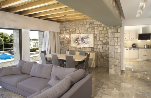 Pefkos House | Exceptional Villa Passithea with Private Heated Pool