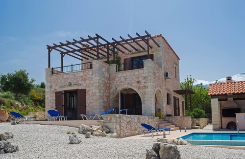 Makhairoi Villa | Villa Petra: Breathtaking Sea Views with High-Speed Internet