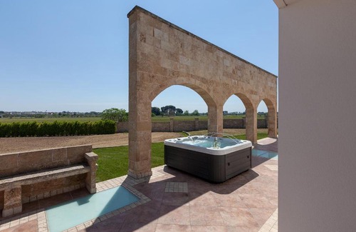 Sogliano Cavour Villa | Relaxing Villa with Pool, Hot Tub & Billiards Near You