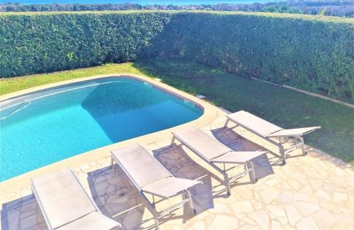 Biot Villa | Panoramic Sea View Villa with Pool and Hot Tub Awaits