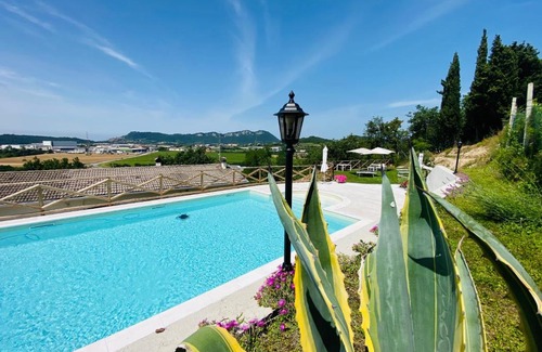 Rivoli Veronese Apartment | Beautiful Villa Poggio Ulivo with Pool & Oceanfront Views