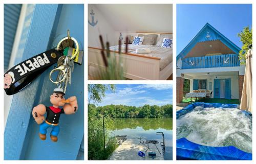 Bekesszentandras House | Experience Villa Popeye: Hot Tub & Oceanfront Bliss