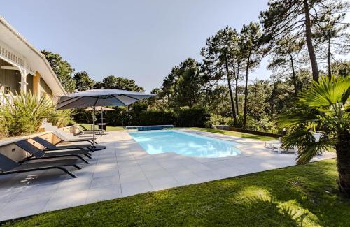 Lacanau-Ocean Villa | Renovated Villa with Heated Pool, Steps from the Ocean