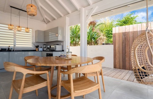 Terre-de-Haut Villa | Villa Rackam: Poolside Bliss & Ocean Views Near Beaches