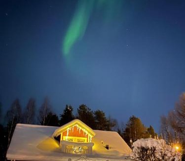 Rovaniemi Apartment | Discover Villa Red House: Arctic Circle Getaway with Hot Tub