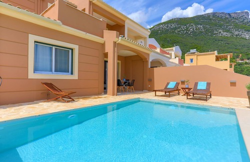 Barbati Villa | Villa Renata Gold: Oceanfront Escape with Private Pool