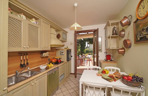 Moniga del Garda Villa | Family-Friendly Villa with Pool Near Lake and City Center