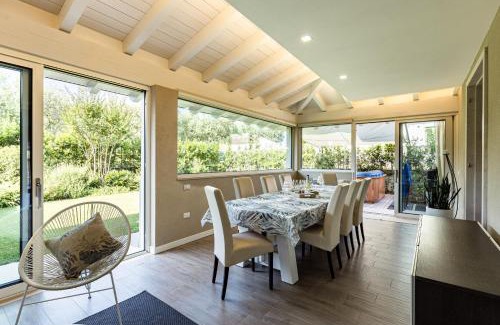 Peschiera del Garda Villa | Oceanfront Villa Rita: 4-Star Stay with Hot Tub & Views