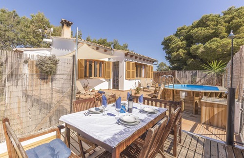 Urbanizacion Mont Ferrutx Ski Chalet | Villa Rosers: Cozy Oceanfront Retreat with Pool & Spa