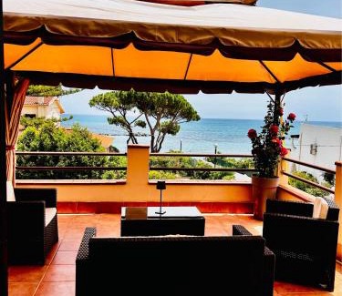 Sarroch House | Cozy Villa Ro: 4-Star Oceanfront Retreat with Spa