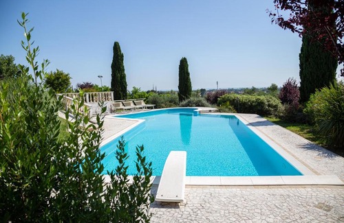Misano Adriatico Villa | Villa Rolls: Elegant Retreat with Pool and Ocean View