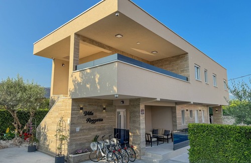 Kastel Stafilic Villa | Villa Rozzaria: Beachside Retreat with Hot Tub & Pool
