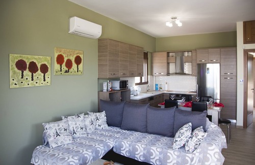 Rethymno Villa | Villa Saint George: Private Eco Pool with Sunset Views