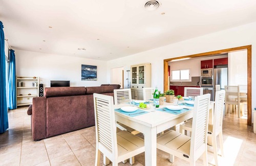Sant Lluis Villa | Villa Satalaia: Private Pool and Wi-Fi Near the Beach