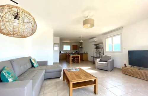 Corse-du-Sud Villa | Oceanview Retreat: Walk to Rupione Beach, Rated 9.6/10