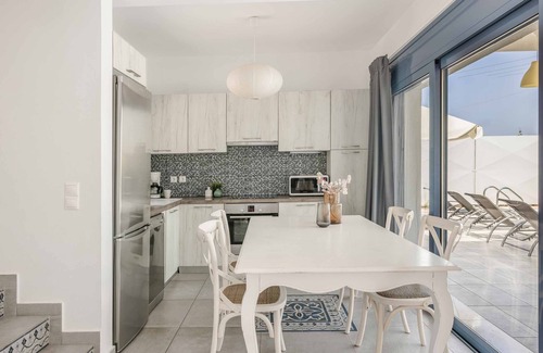 Skala Villa | Relaxing Villa Seashell Skala with Private Pool & Spa