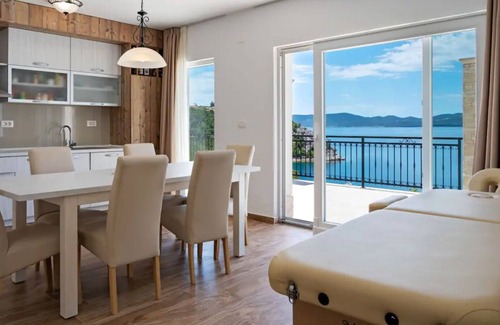 Kremena Villa | Villa Duba: Relax by the Pool with Breathtaking Seaview