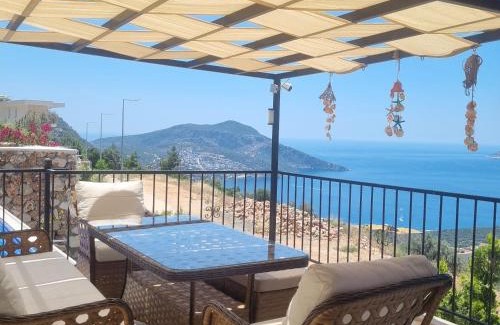 Kalkan Villa | Villa Serenity 3: Oceanfront Paradise with Pool & Pets Welcome