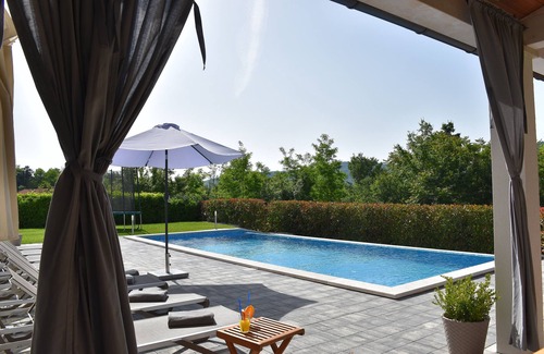 Pazin Villa | Idyllic Villa Slap - Private Pool & Garden by Waterfall