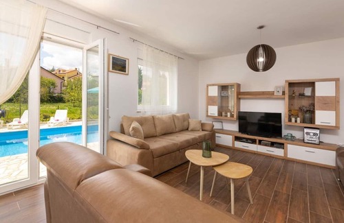 Trinajstici House | Villa Slava with swimming pool in Matulji, Opatija
