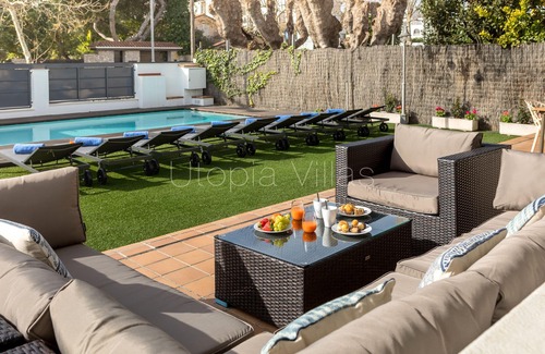 Sitges Town Center Villa | Indulge at Villa Sofia: Top-Rated Stay with Private Pool