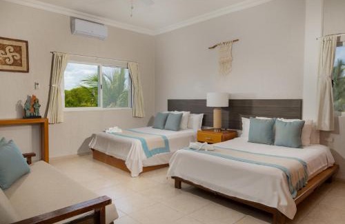 Villa Juarez Villa | Tranquil Villa Sol y Luna: Oceanfront Retreat with Pool