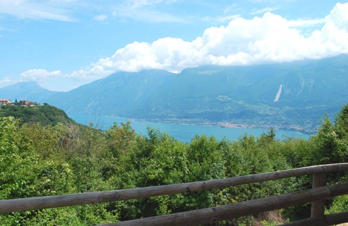 Prabione Apartment | Villa Sole: Relax by the Pool with Ocean and Lake Views