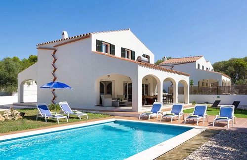Cala Galdana Villa | Villa Son Gaieta: Private Pool & Wi-Fi in Cala Galdana
