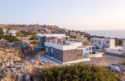 Pefkos Villa | Villa Sophia: 9.8 Rated Villa with Ocean View & Private Pool