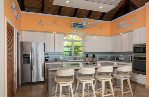 Great Cruz Bay Villa | Serene Ocean Views with Pool and Kitchen Near Cruz Bay