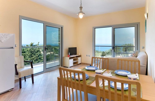 Lakka Villa | Villa Stephania: Private Pool & Beach Access with Sea Views