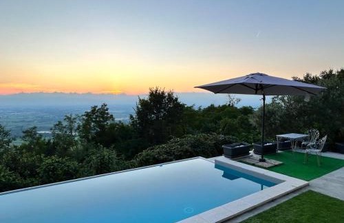 San Raffaele Cimena Apartment | Villa sulle nuvole: Oceanfront 4-Star Retreat with Pool