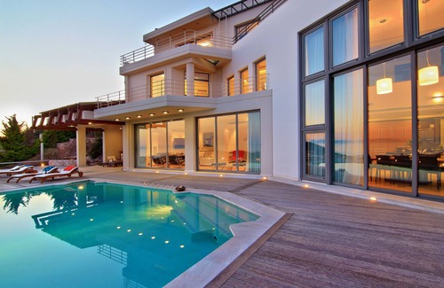 Anavyssos Villa | Villa TakeOff: 4 Bedrooms, Private Pool & Ocean View