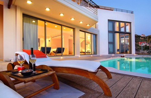 Anavyssos Villa | Villa TakeOff: 4 Bedrooms, Private Pool & Ocean View