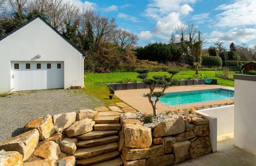 Clohars-Carnoet House | Villa Ti Vakansou: Private Pool & Oceanfront Getaway