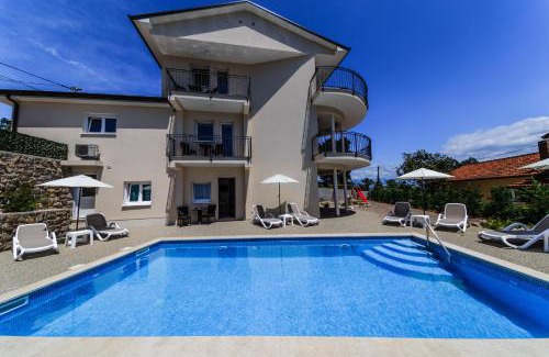 Ika House | Relaxing Villa Two Angels with Pool & Ocean View in Ika