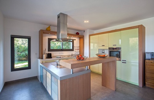 Marine de Saint Ambroggio Villa | Villa U Spanu: Modern Retreat with Private Heated Pool