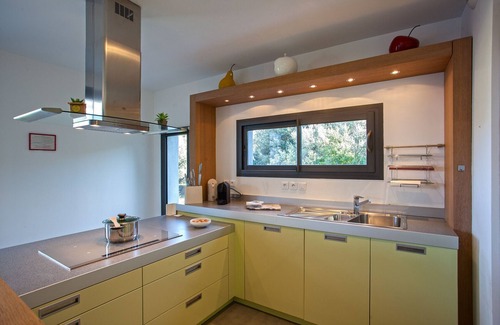 Marine de Saint Ambroggio Villa | Villa U Spanu: Modern Retreat with Private Heated Pool