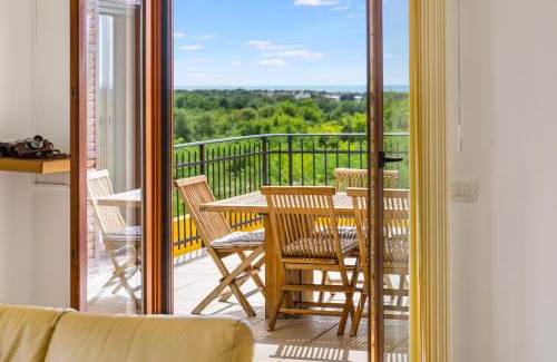 Vilanija Villa | Villa Umag Istria: Seaview Pool Retreat with Private Garage