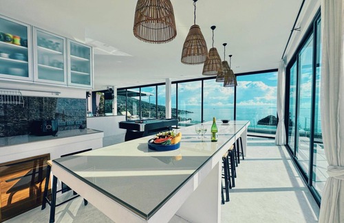 Haad Tian Villa | Villa Valentin Koh Phangan: Breathtaking Seaview & Pool