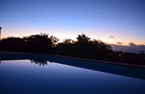 Saint-Francois Villa | Oceanfront Villa 'Vanillier': Sea-View Pool & Privacy