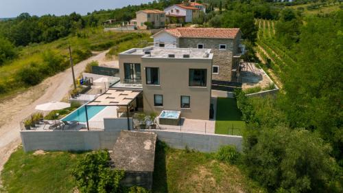 Krasica Villa | Villa Venta: Oceanfront Retreat with Pool & Hot Tub
