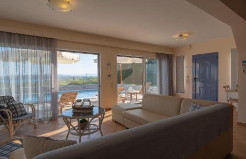 Ermionida Villa | Villa View: Oceanfront Retreat with Pool & Perfect Rating