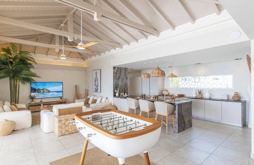 Cul de Sac Villa | Villa Vogue Art - Amazing Pinel island view